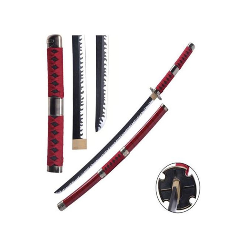 Katana non affilata in bambu' - Replica One Piece – Sandai Kitetsu di Roronoa Zoro FL23511.55